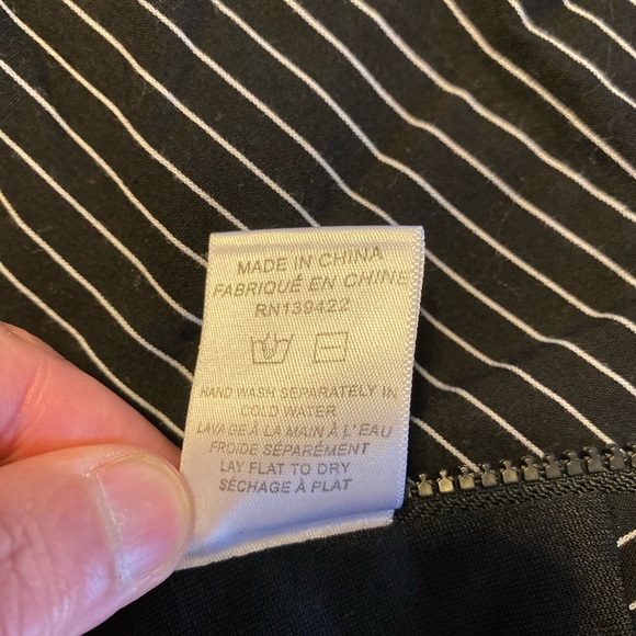 Pin Stripe Crop Top S - Picture 9 of 9